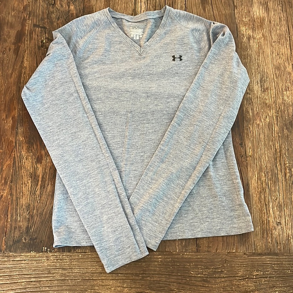 Grey Under Armor Base Layer